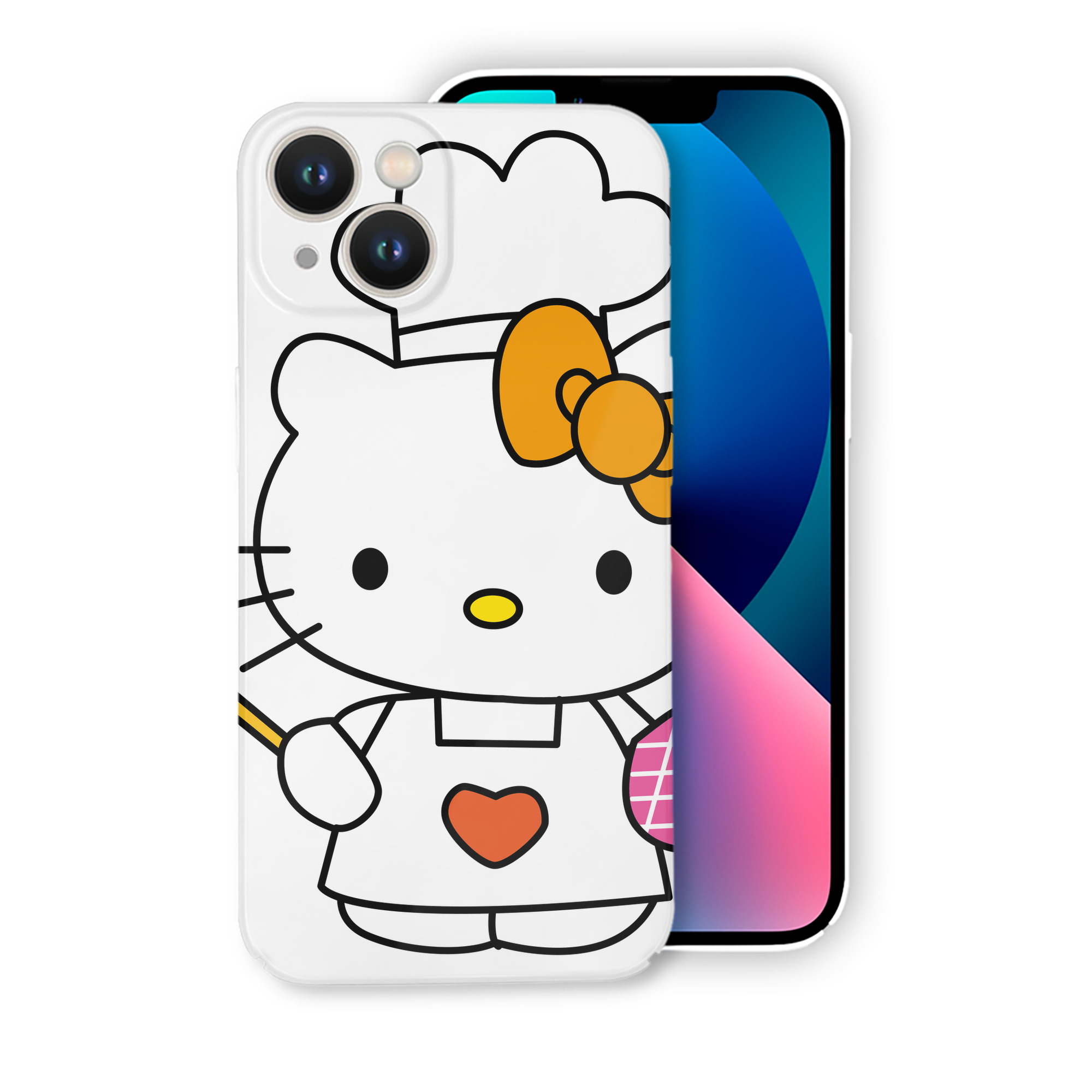 （画像用） Hello Kitty ハローキティ 【iPhone 14シリーズ対応】ハードケース